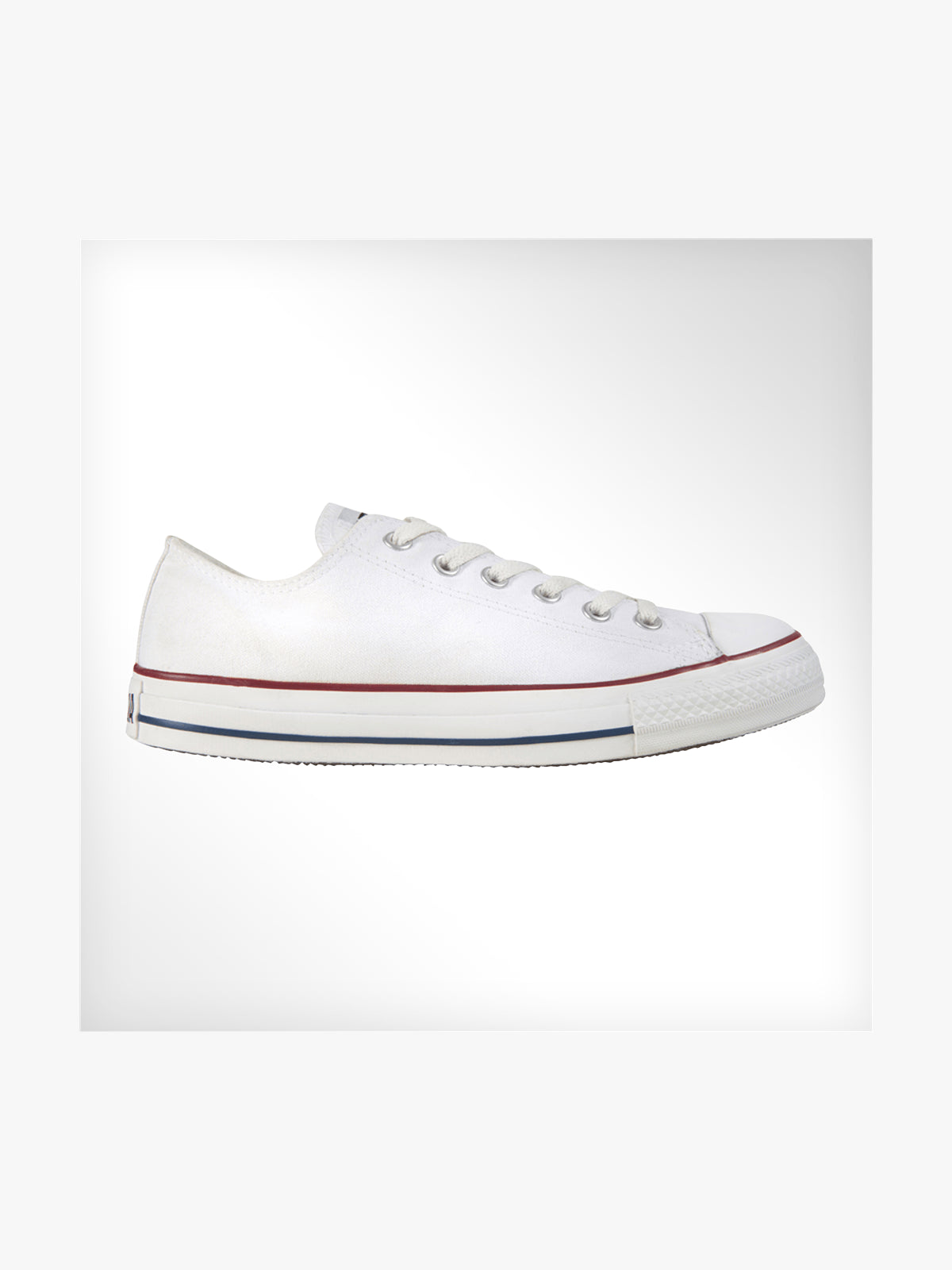 Men&#39;s Classic White Converse All Star Lo Canvas Low-Top Sneakers