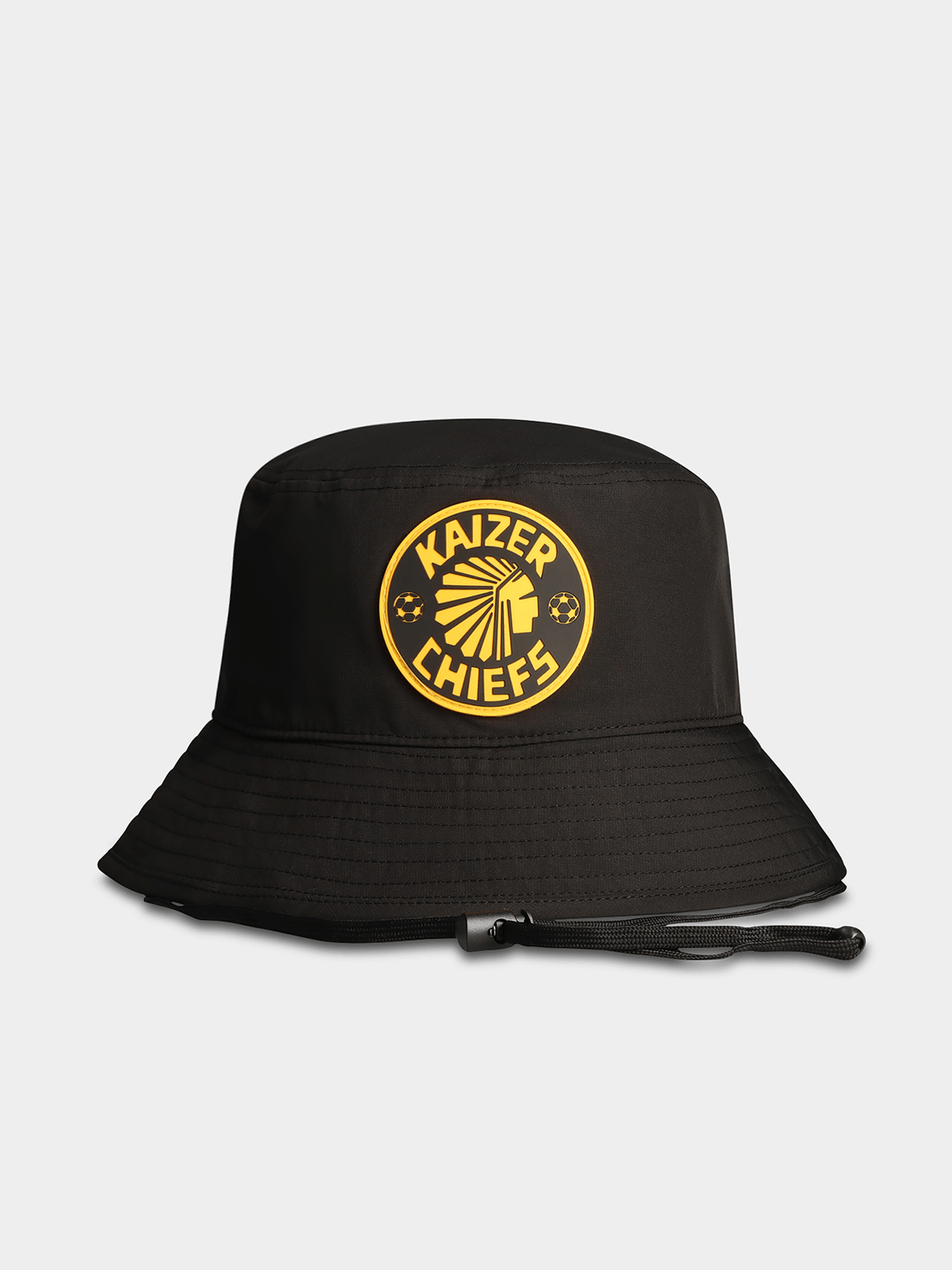 Official Kappa Kaizer Chiefs Kano Black &amp; Yellow Fan Bucket Hat