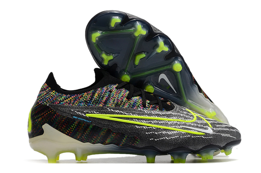 Gripknit Phantom GX Elite Fusion FG Firm-Ground Football Boot Grey/Black/ Neon