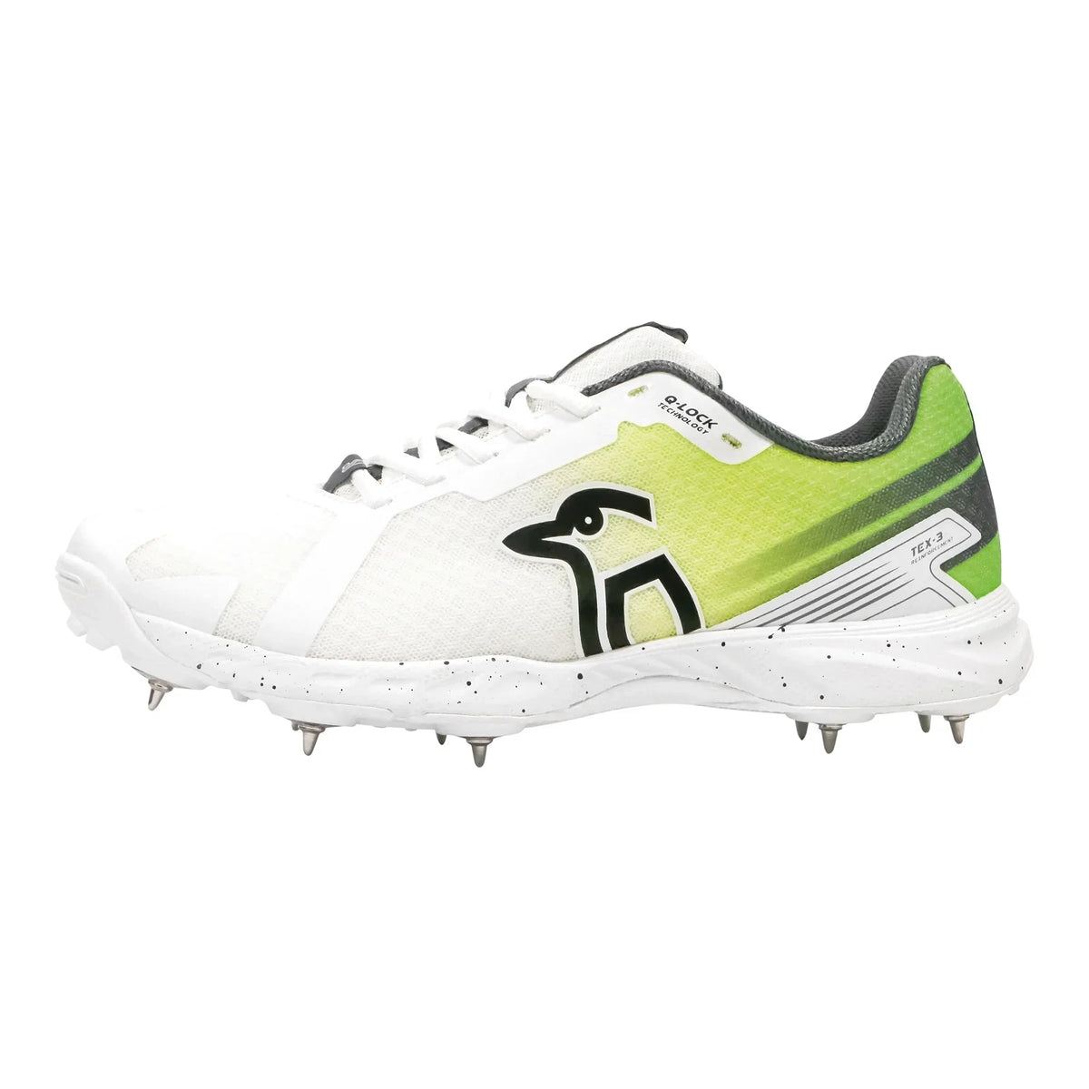 Kookaburra Pro 2.0 Cricket Spikes Lime