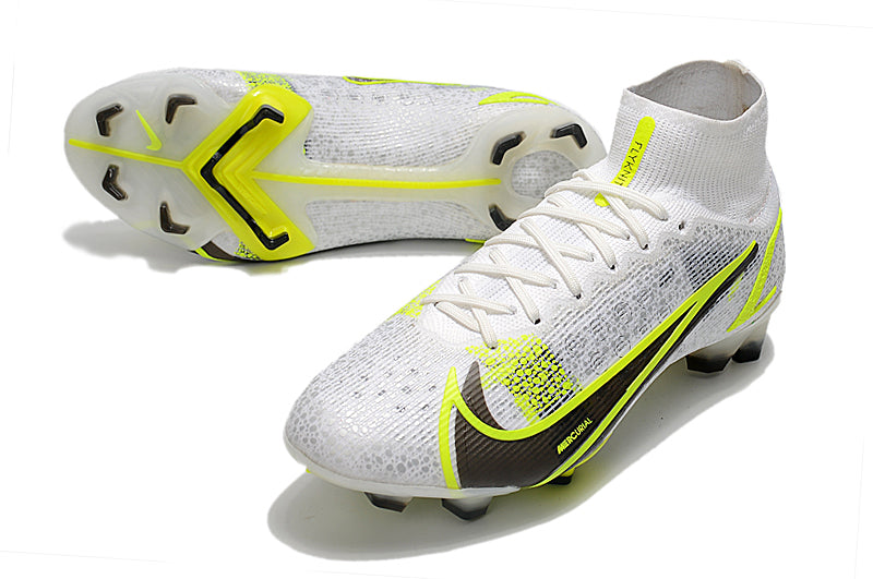 Mercurial Superfly 14 Elite FG White Volt