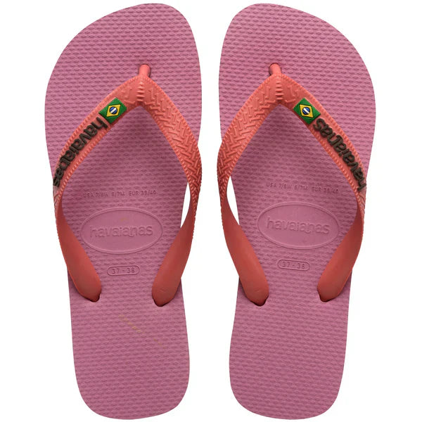 Havaianas Brazil Logo Rose Chiffon