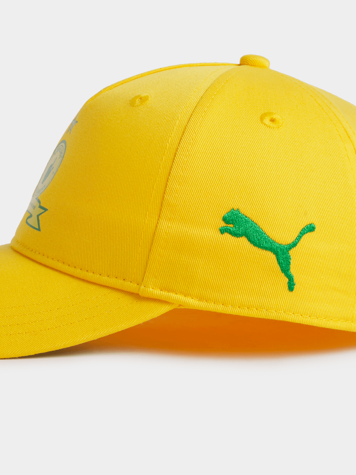 Puma Mamelodi Sundowns Official Team Yellow Baseball Cap - Durable Fanwear