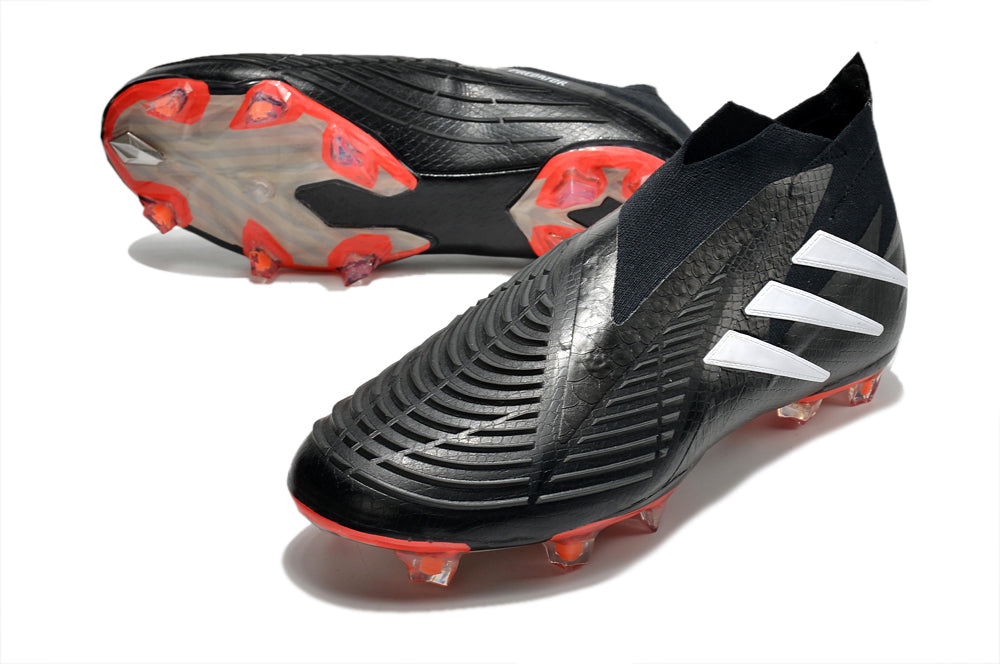 PREDATOR ACCURACY+ FIRM GROUND BLACK/WHITE/ORANGE