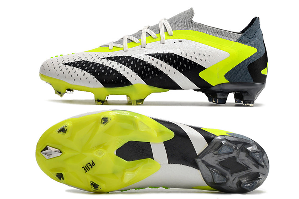 PREDATOR ACCURACY.1 LOW FIRM GROUND WHITE/BLACK/LUCID LEMON
