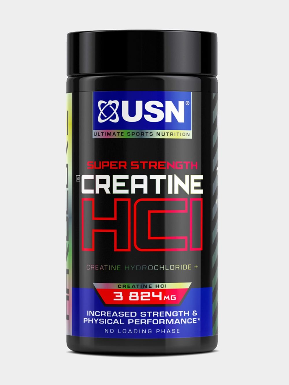 USN Super Strength Creatine HCl 100 Capsules: Boost Performance &amp; Muscle Growth