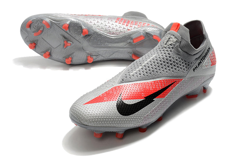 Phantom Vision 2 Elite Dynamic Fit FG &#39;Metallic Grey Crimson&#39;