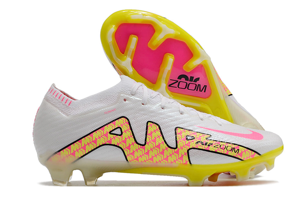 Air Zoom Mercurial Vapor 15 Elite FG White/Pink/Yellow