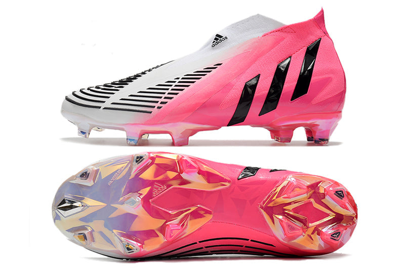 Predator Edge+ FG Showdown - Pink & White