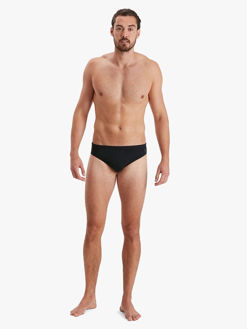 Speedo Men&#39;s Eco Endurance+ 7cm Black Swim Brief - Chlorine Resistant Recycled