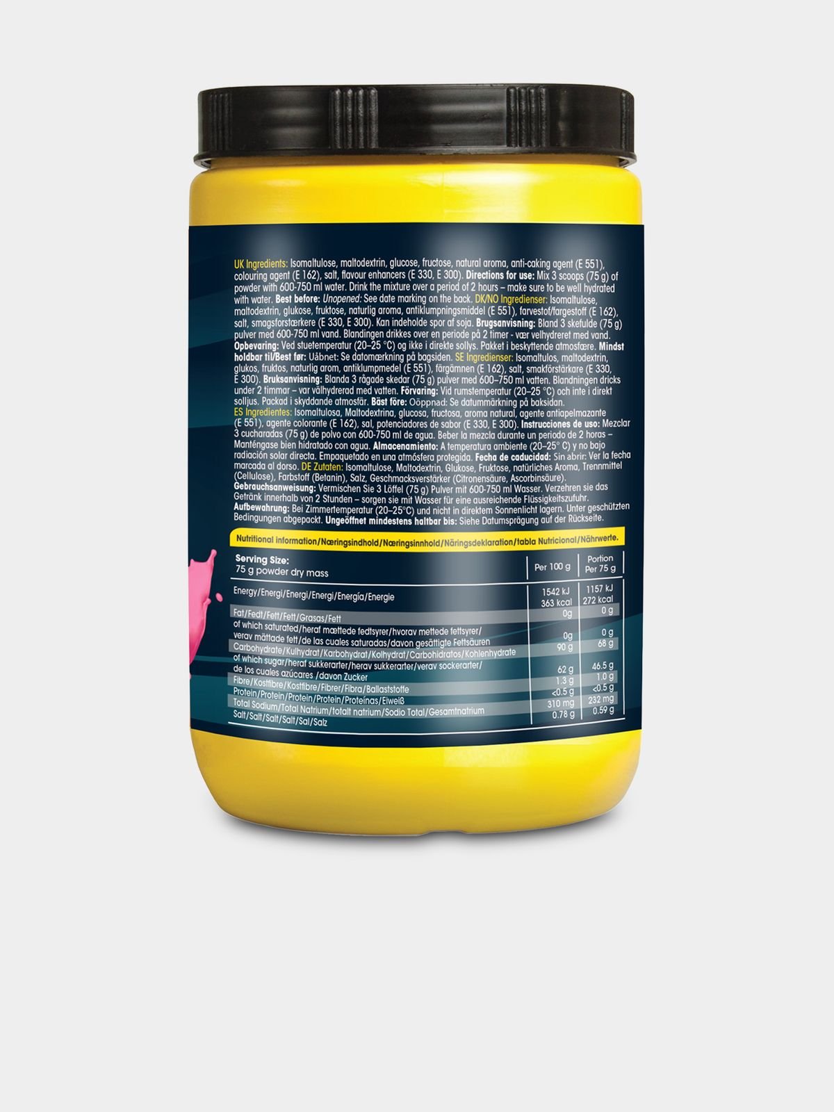 32Gi Raspberry Race Drink 900g High-Intensity Endurance Fuel Powder Vegan