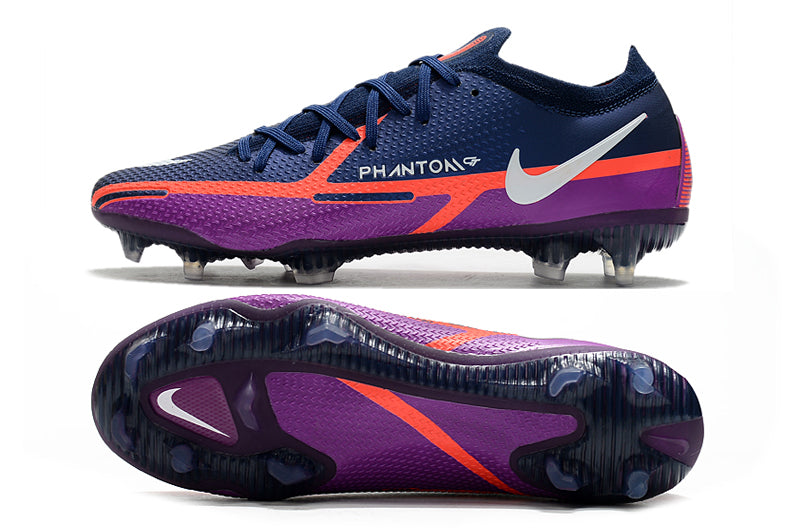 Phantom GT2 Elite FG Tiger Navy Blue /Purple/Orange