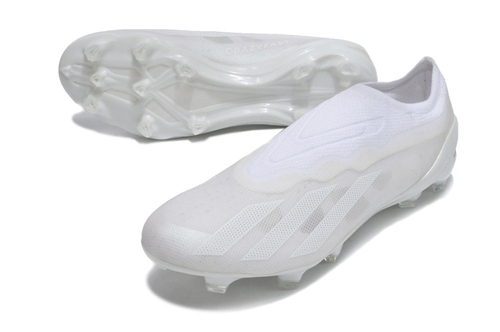 X CRAZYFAST INJECTION.1 LACELESS FG White