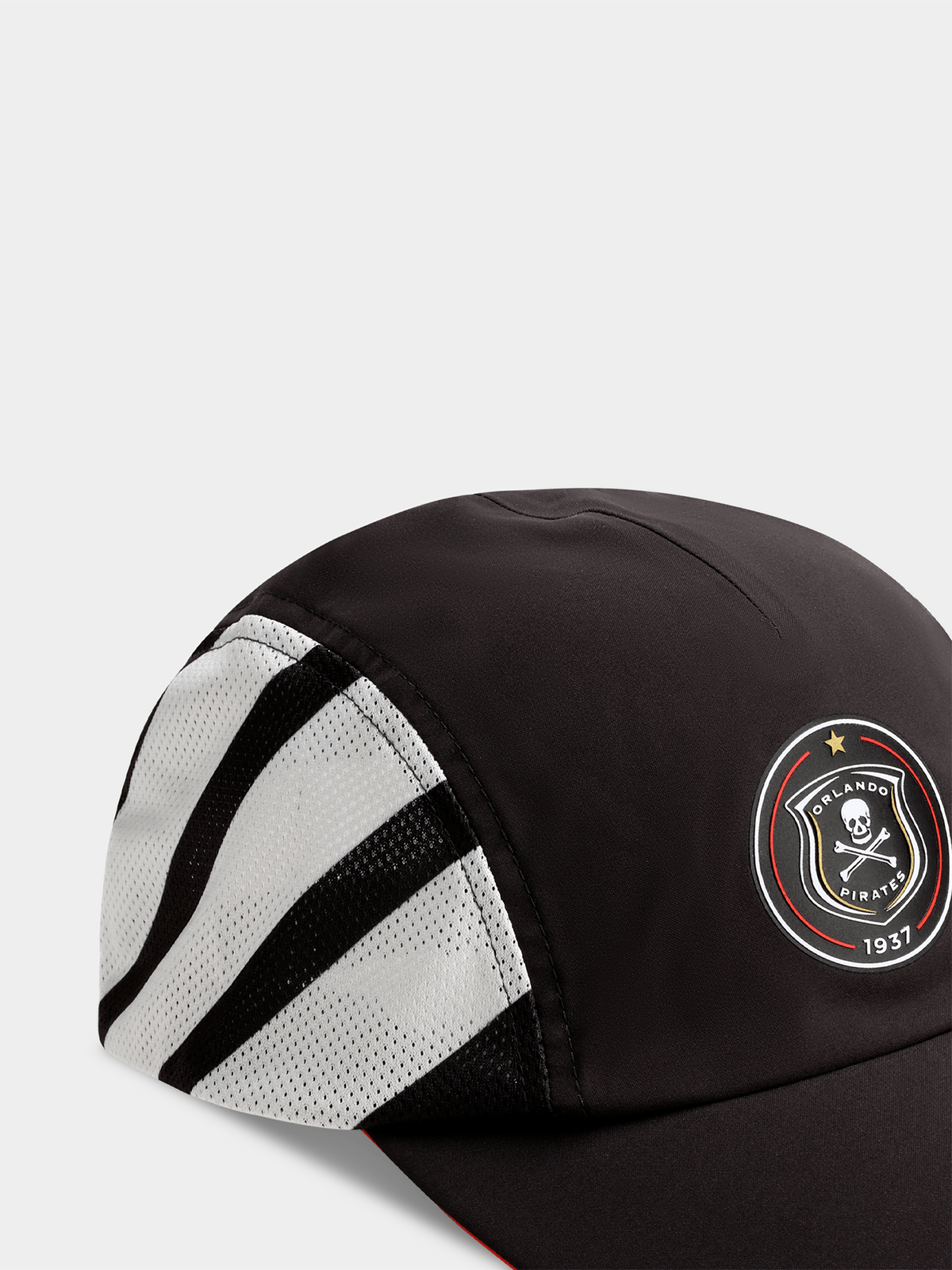 Adidas Orlando Pirates Black/White Synthetic Cap - Official Fan Gear for Ultimate Support