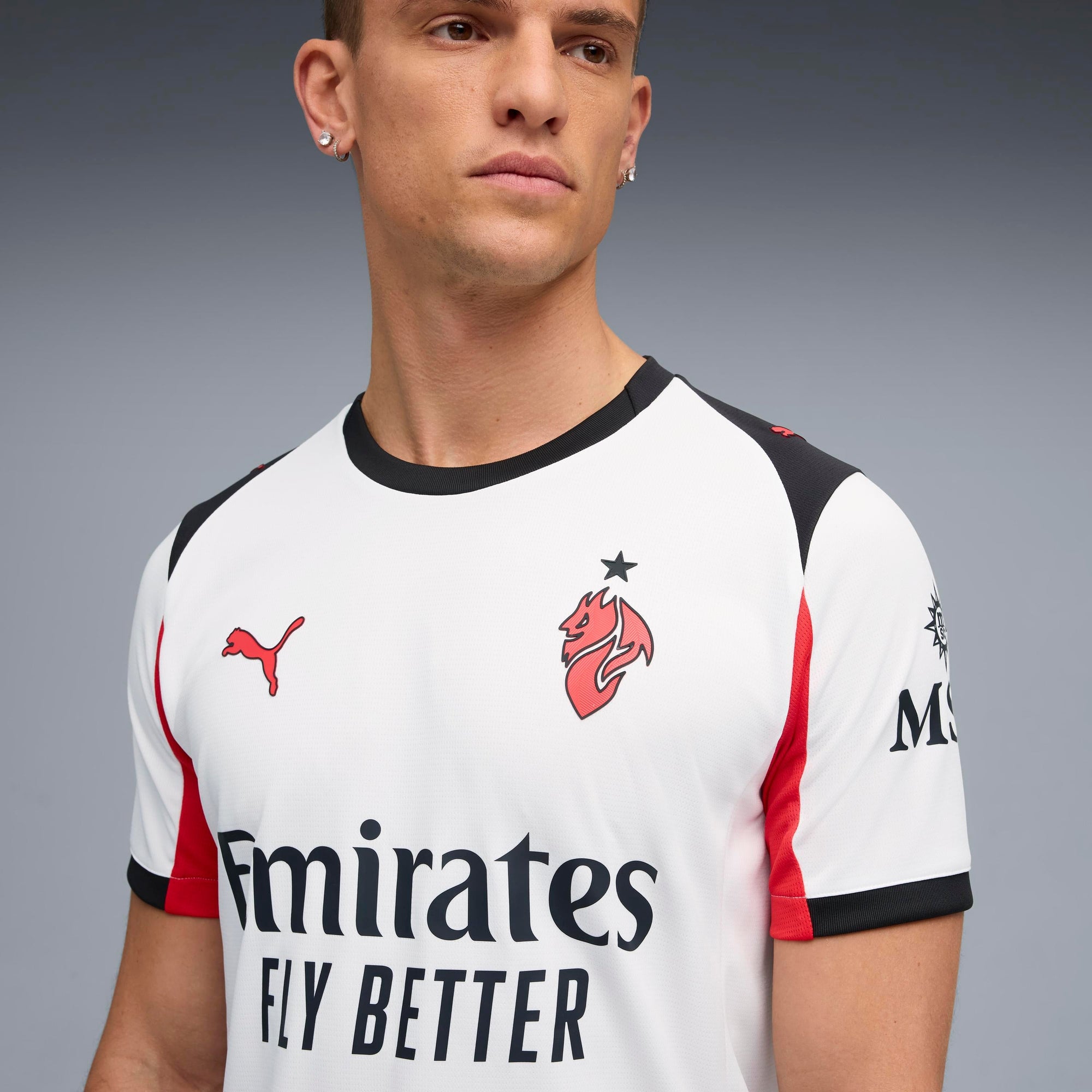 Puma AC Milan 25/26 Away Jersey White