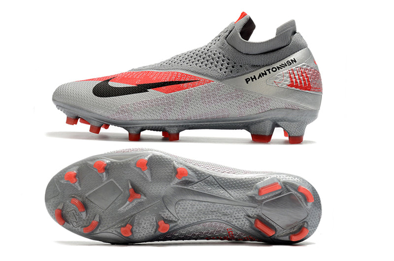 Phantom Vision 2 Elite Dynamic Fit FG &#39;Metallic Grey Crimson&#39;