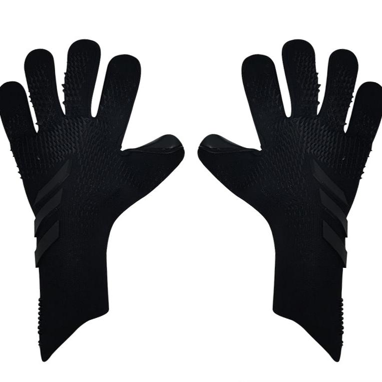Predator league strapless goalkeeper gloves black