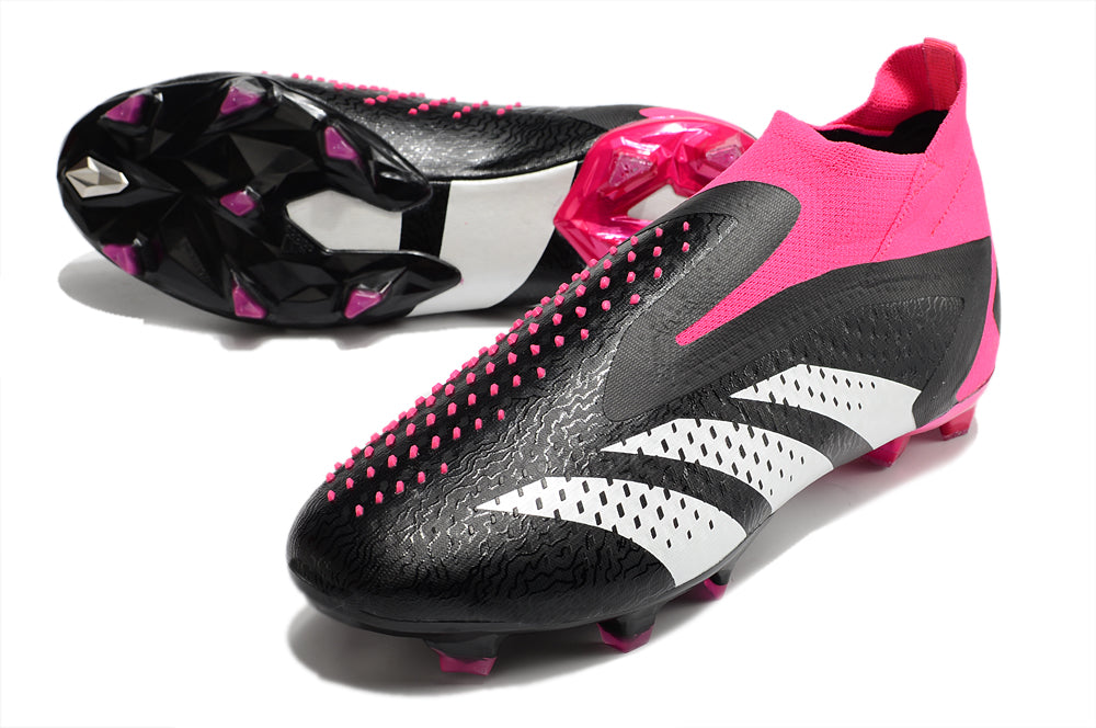 PREDATOR ACCURACY+ FIRM GROUND PINK/BLACK