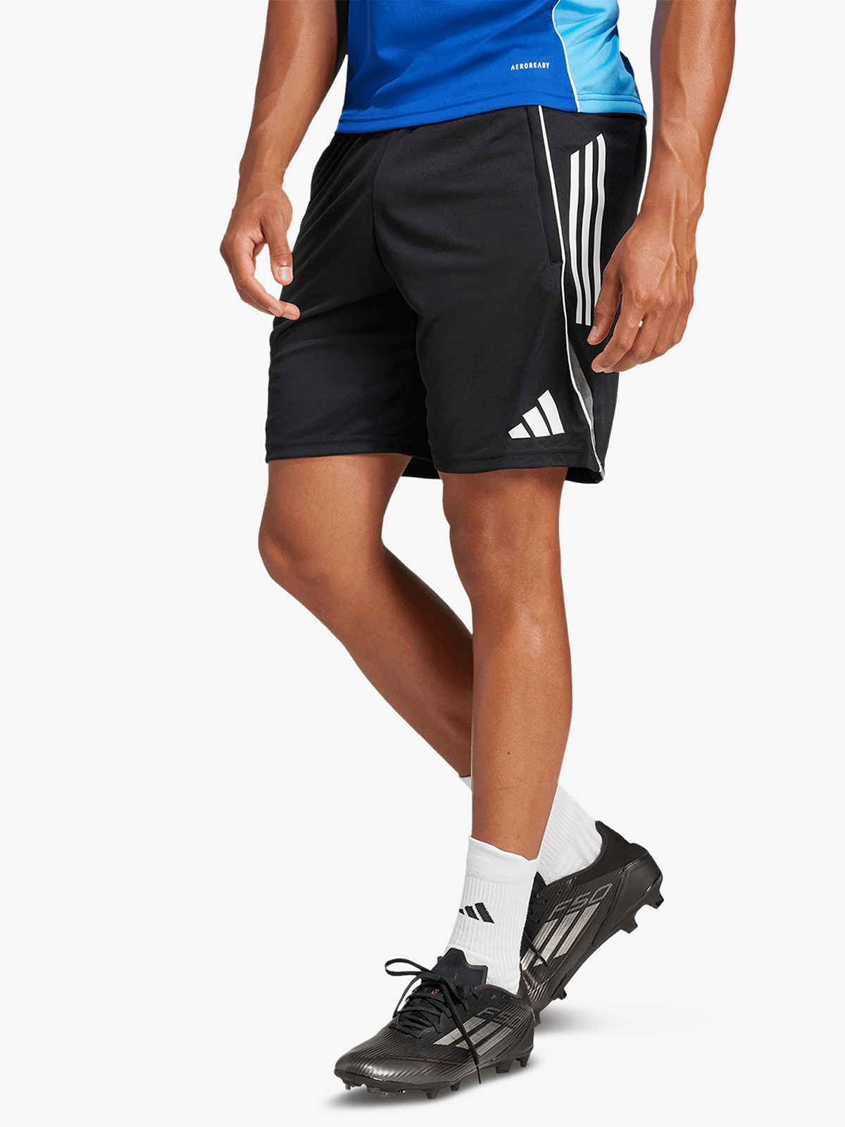 adidas Men&#39;s Orlando Pirates Tiro25 Black/White Training Performance Shorts
