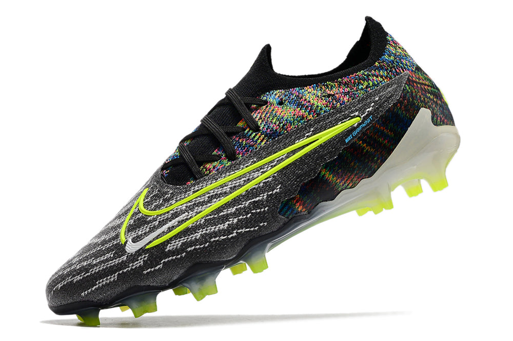 Gripknit Phantom GX Elite Fusion FG Firm-Ground Football Boot Grey/Black/ Neon
