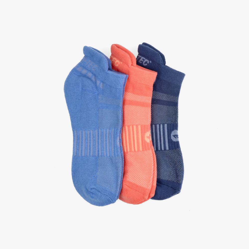 Hi-Tec Women's Cushioned Sport Socks 3-Pack: Ultimate Comfort for Active Adventures