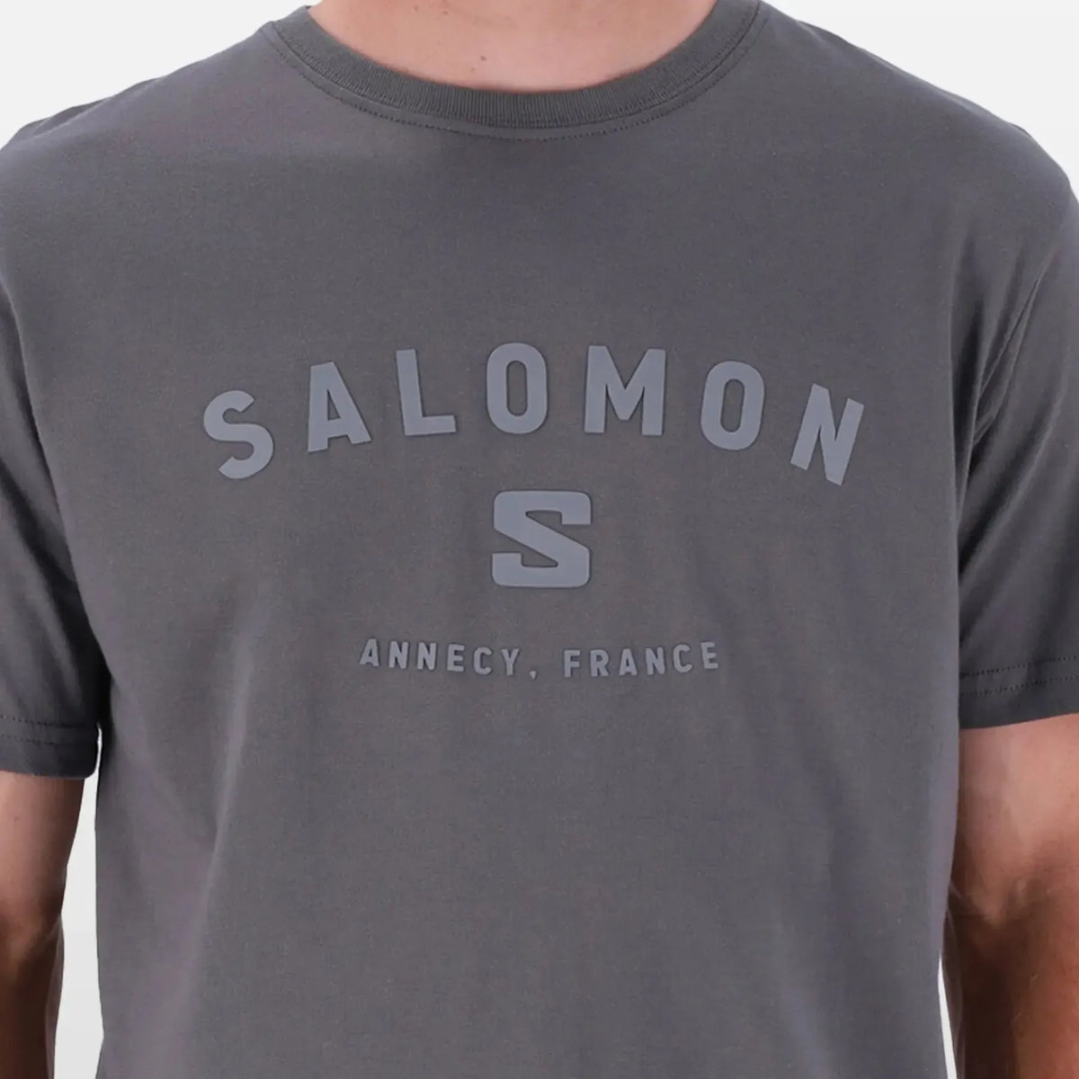 Salomon Men&#39;s Alpine Cotton T-Shirt: Sporty, Comfortable, Classic Crew Neck Top