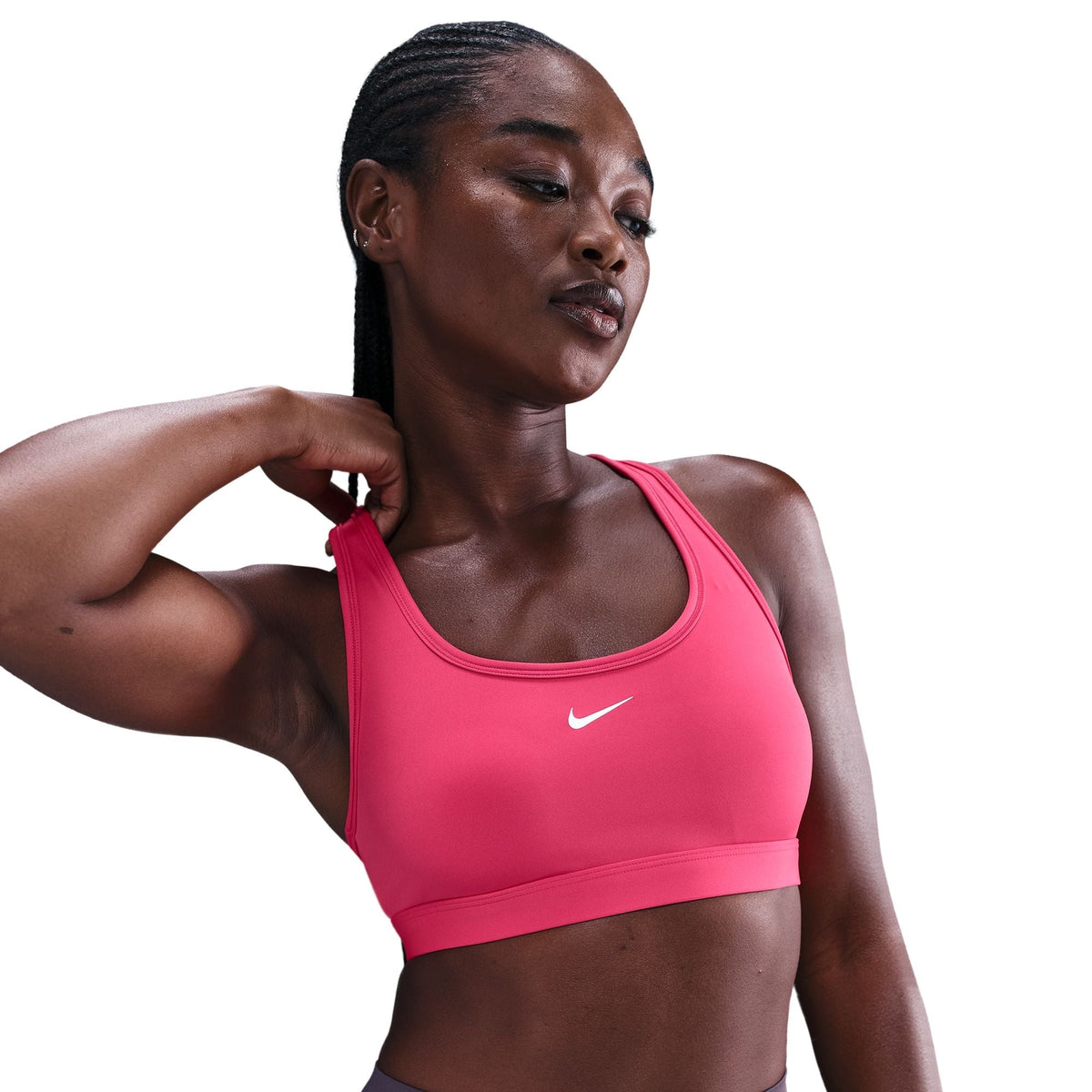 Nike Swoosh Light Support Rush Pink