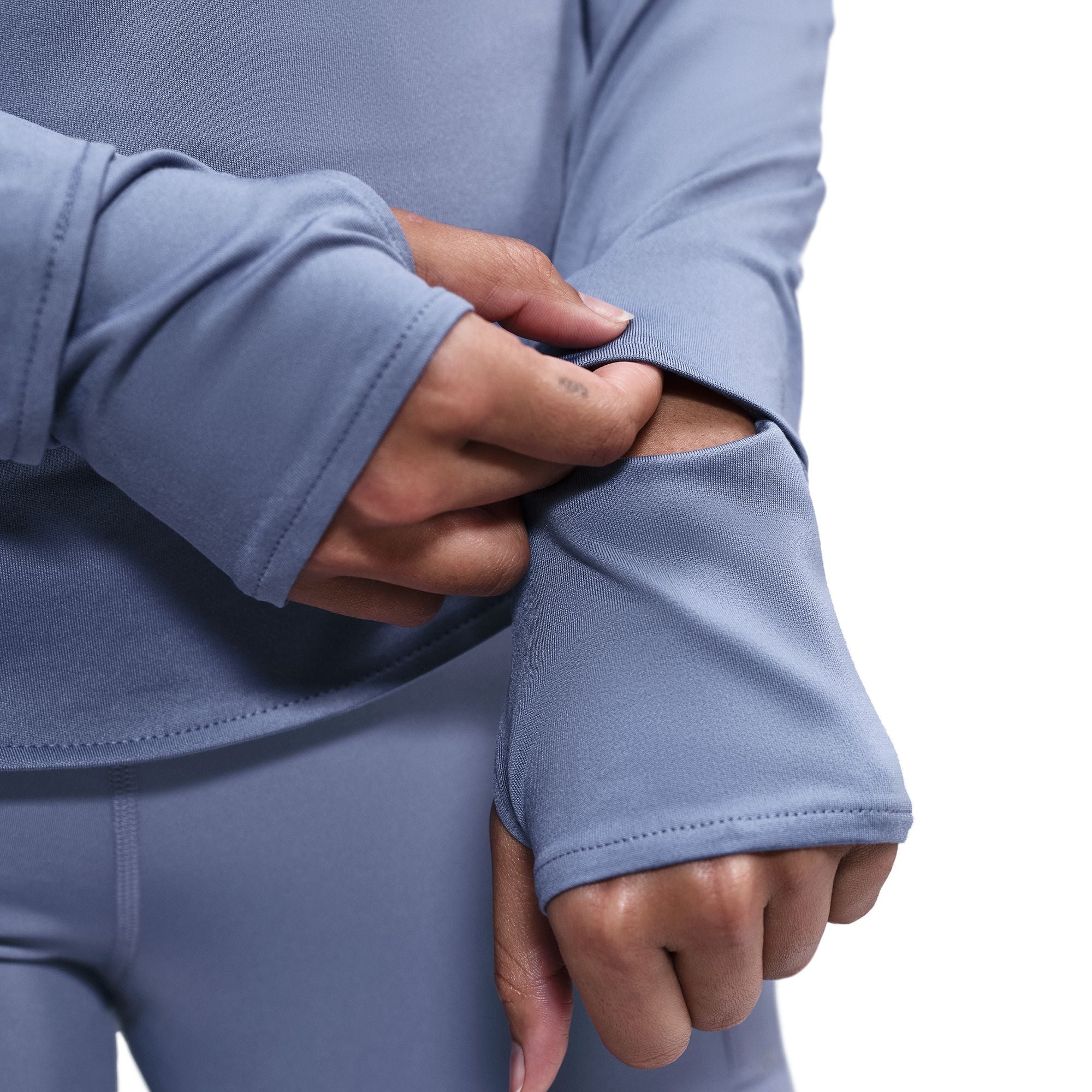 Nike Swift Dri-FIT UV 1/4-Zip Running Top World Indigo