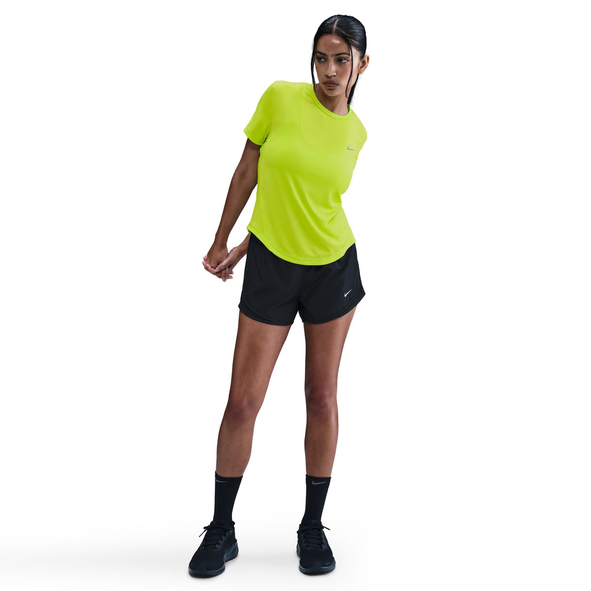 Nike Tempo Dri-FIT Short-Sleeve Running Top Cyber