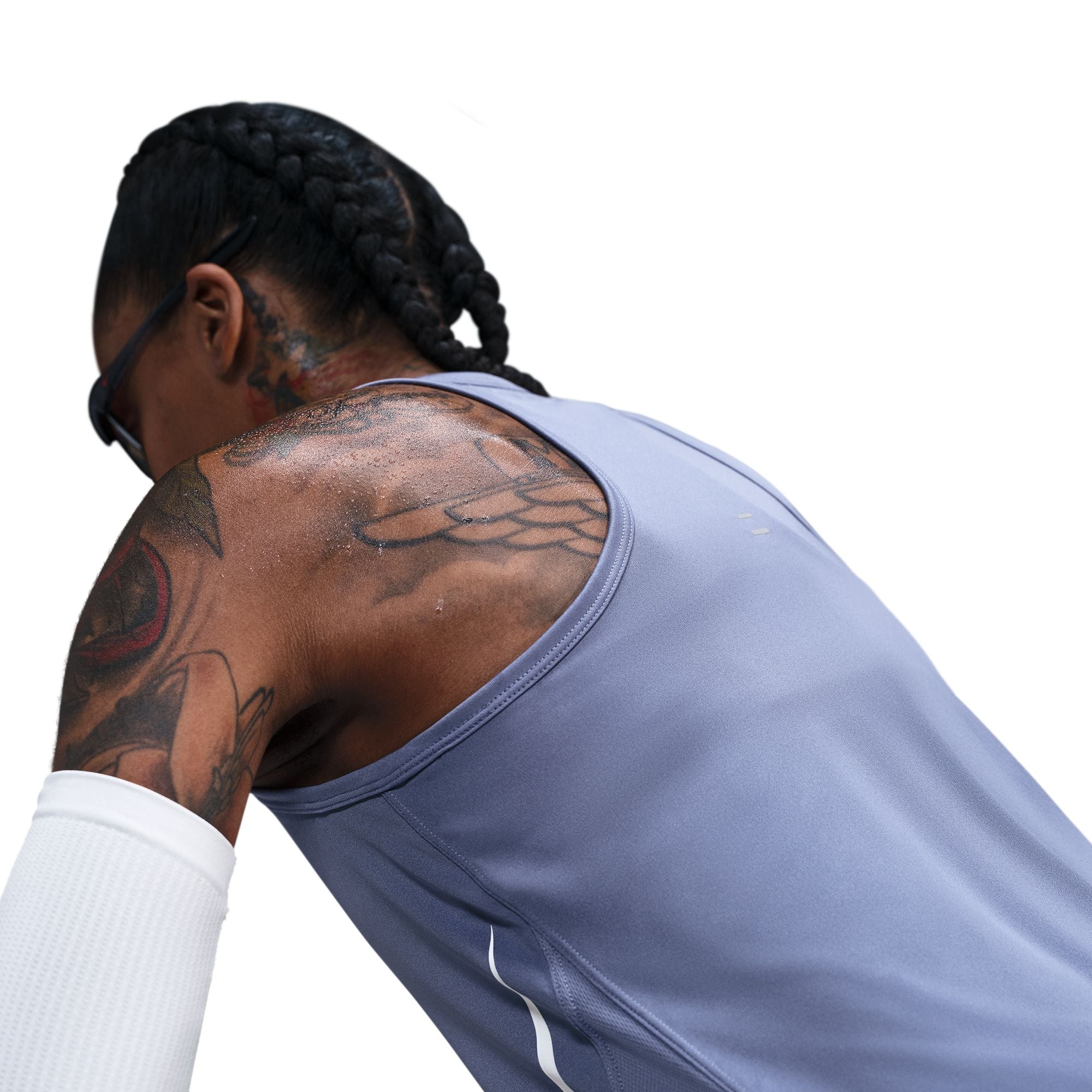 Nike Tempo Swoosh Run Dri-FIT Running Tank Top World Indigo