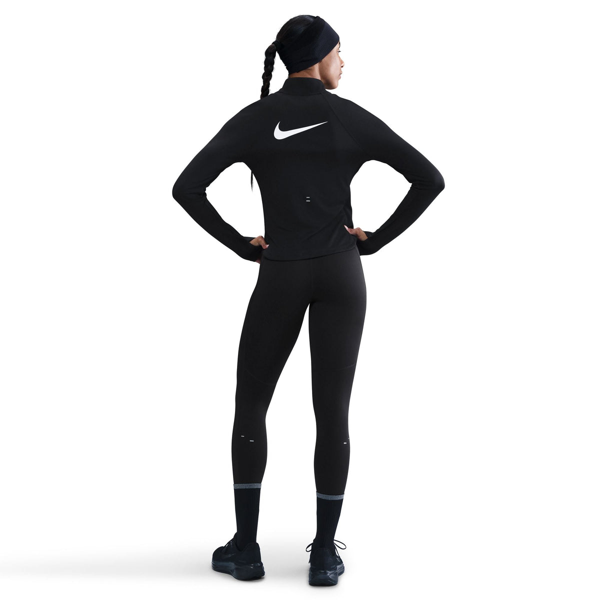 Nike Tempo High-Waisted 7/8 Running Leggings Black