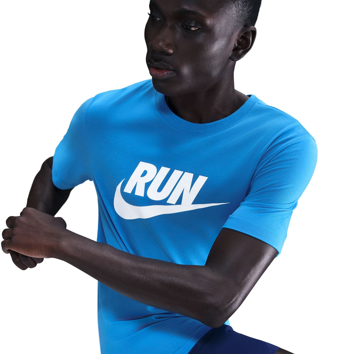 Nike Dri-FIT Running T-Shirt Blue Hero