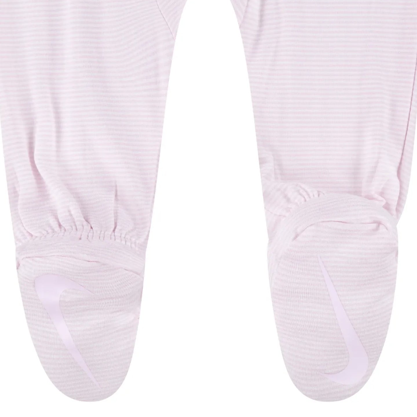 Nike Striped Footed Coverall - Pink Foam