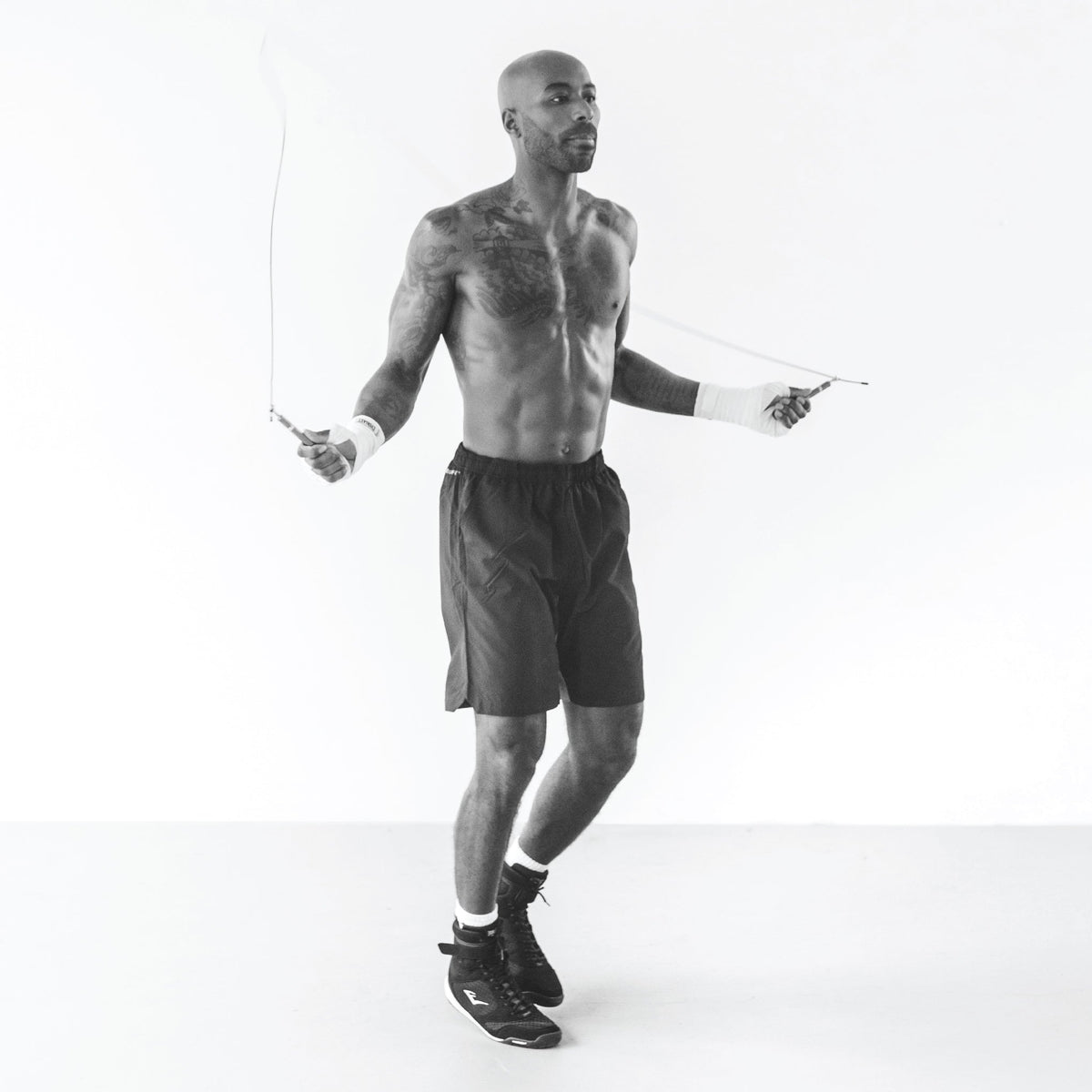 CABLE JUMP ROPE WITH ALUMINIUM HANDLES