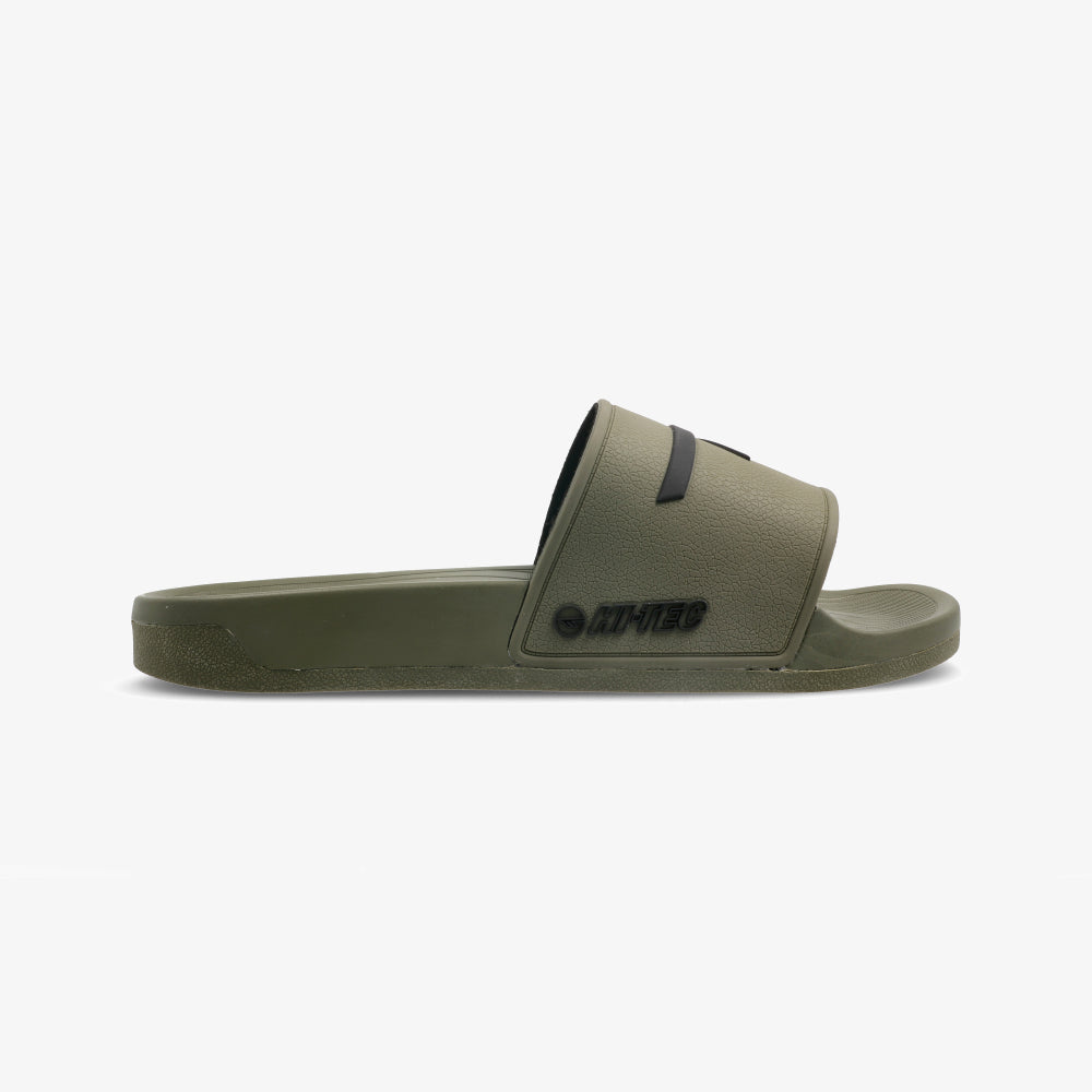 Hi-Tec Core Slide Men&#39;s Lightweight Durable Comfort Sandals Olive Night