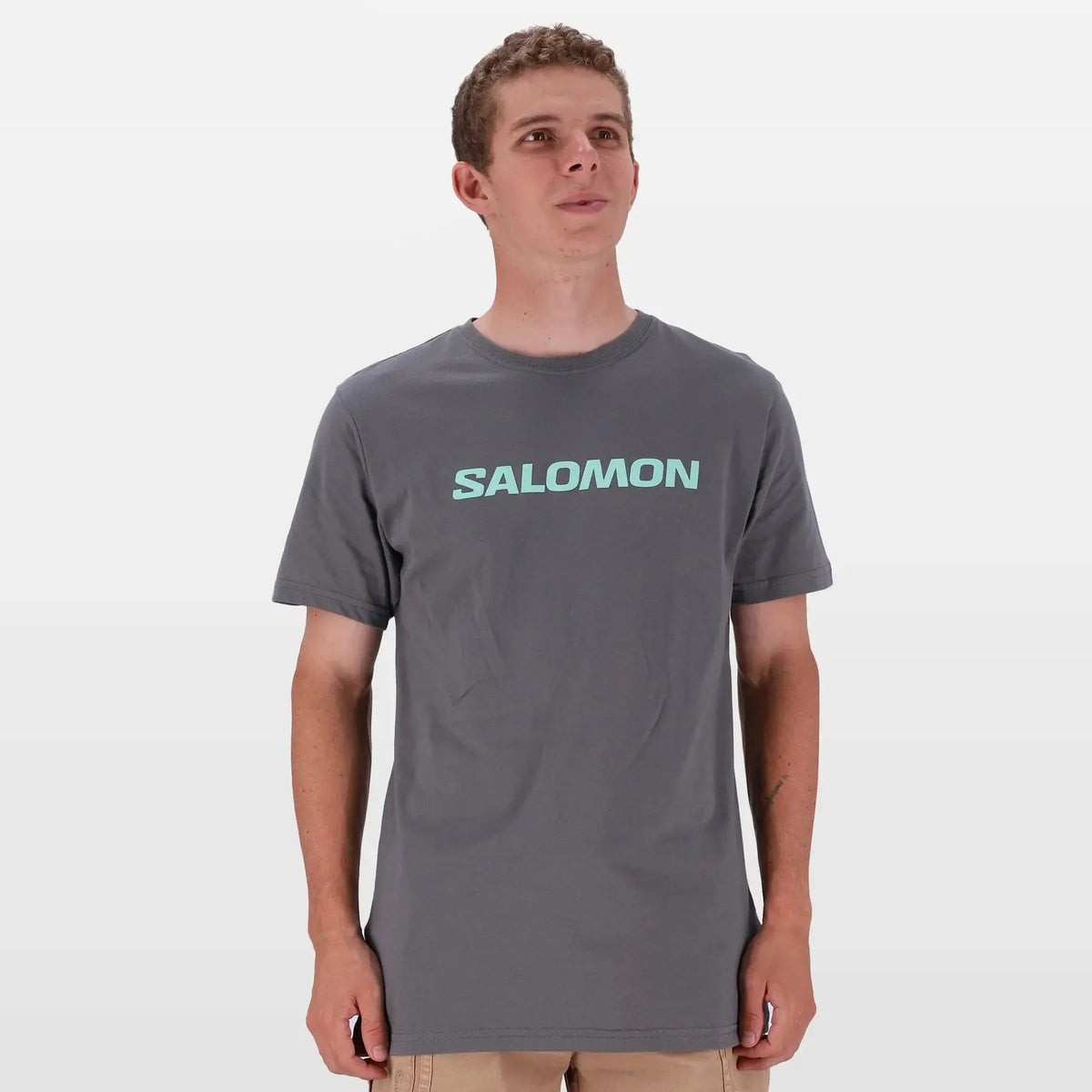Salomon Men&#39;s Core Logo Cotton Tee: Comfortable, Stylish, Everyday Casual Wear