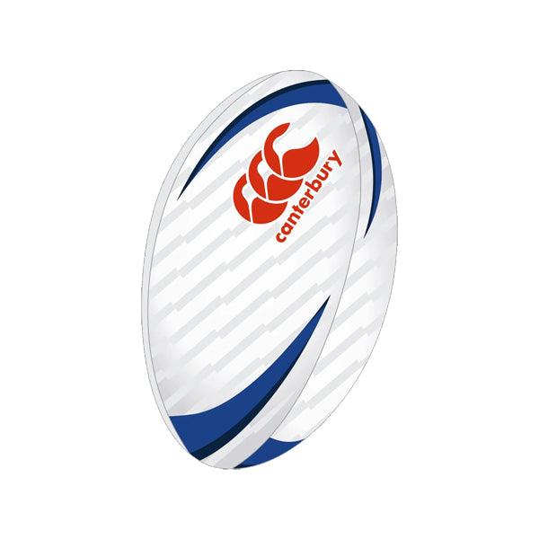 Canterbury Thrillseeker Rugby Ball White/Royal