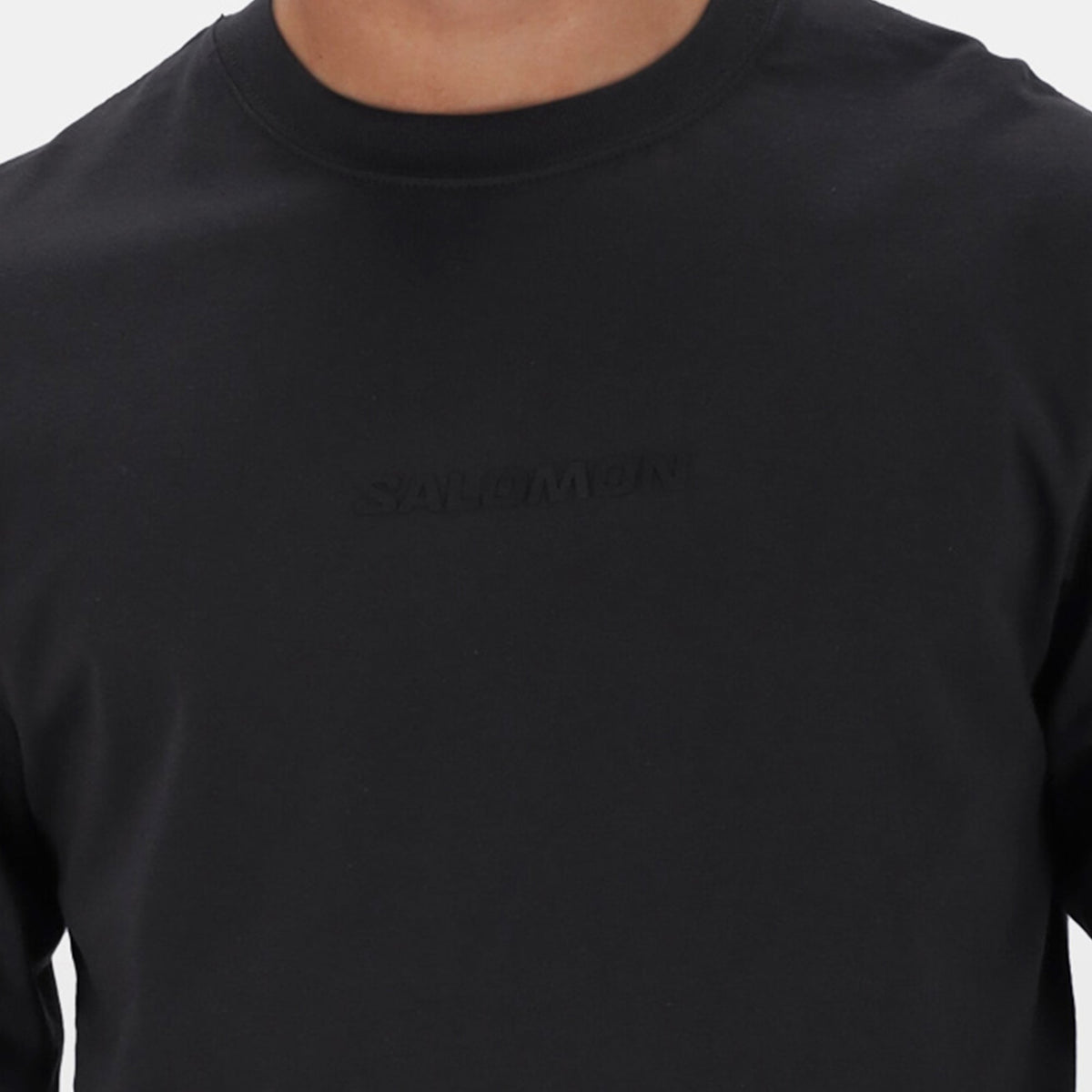 Men&#39;s Salomon Phantom Long Sleeve Emblem Graphic Outdoor Lifestyle Tee