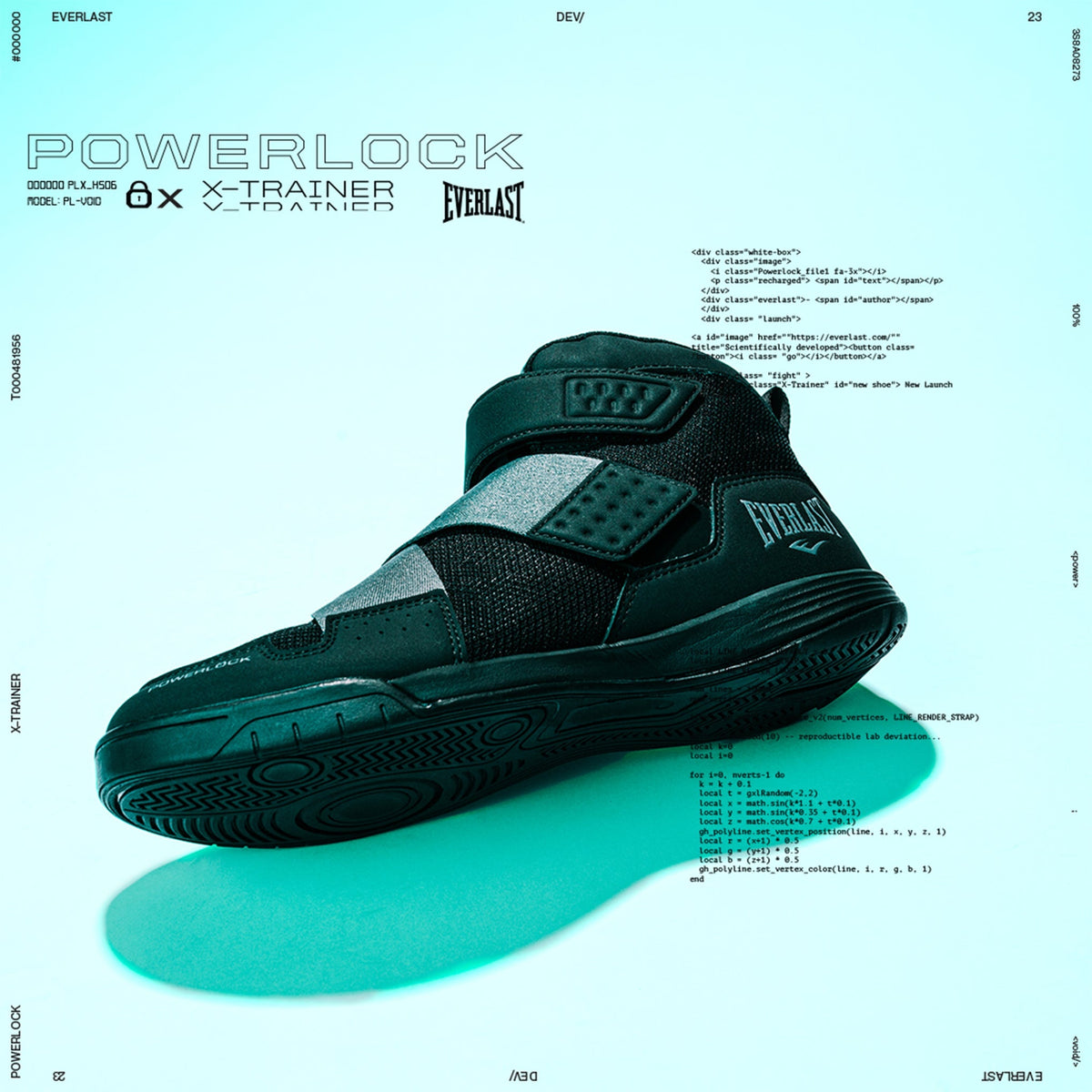 POWERLOCK X-TRAINER BOXING SHOES