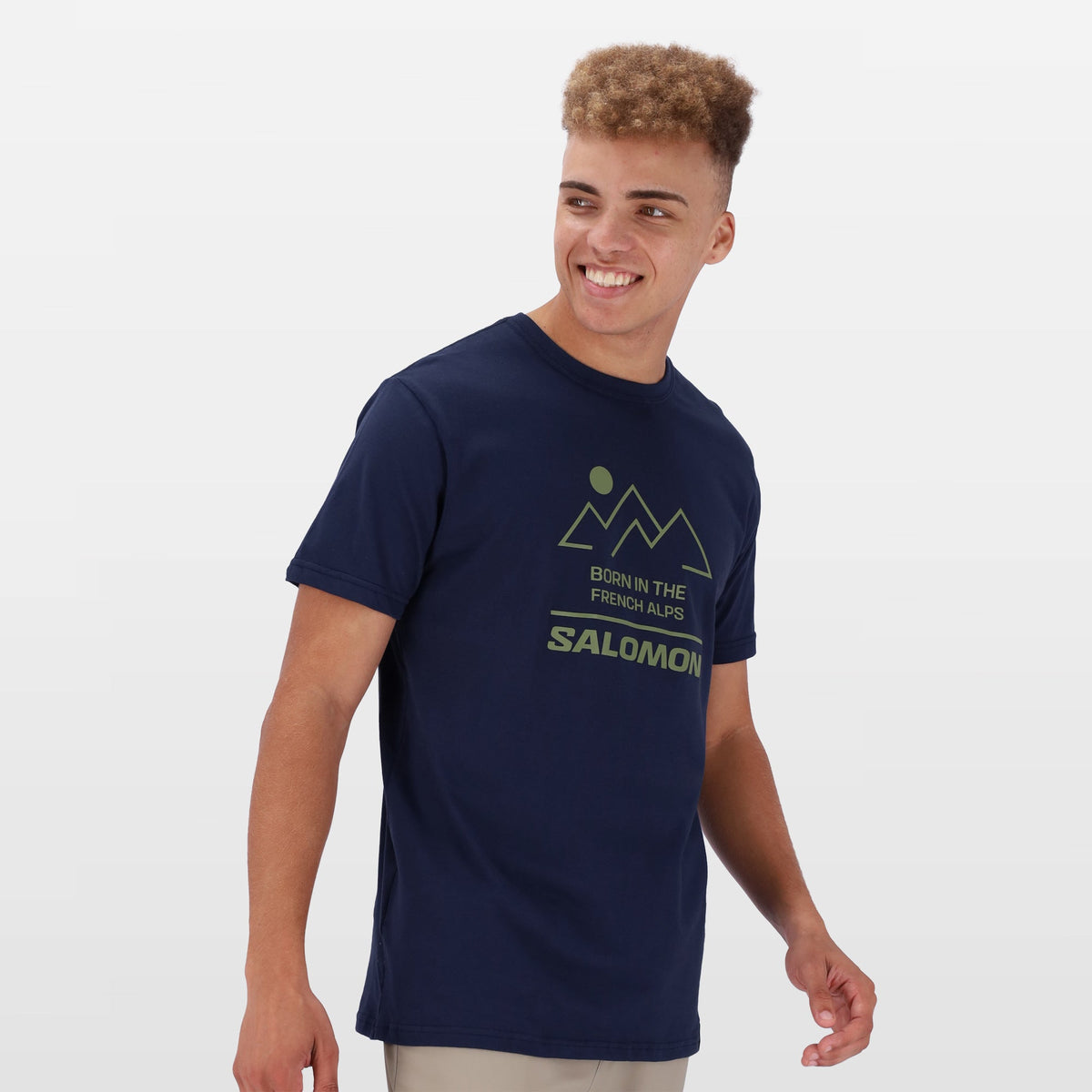 Salomon Fine Line T-Shirt: Supreme Comfort, Striking Graphic, Ultimate Style