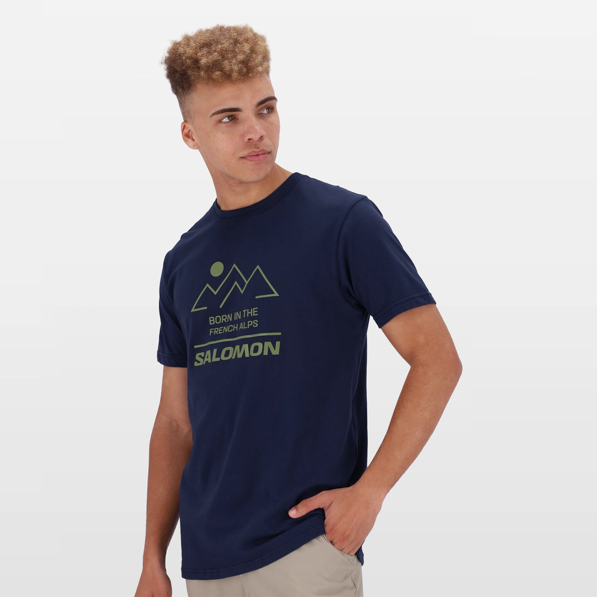 Salomon Fine Line T-Shirt: Supreme Comfort, Striking Graphic, Ultimate Style