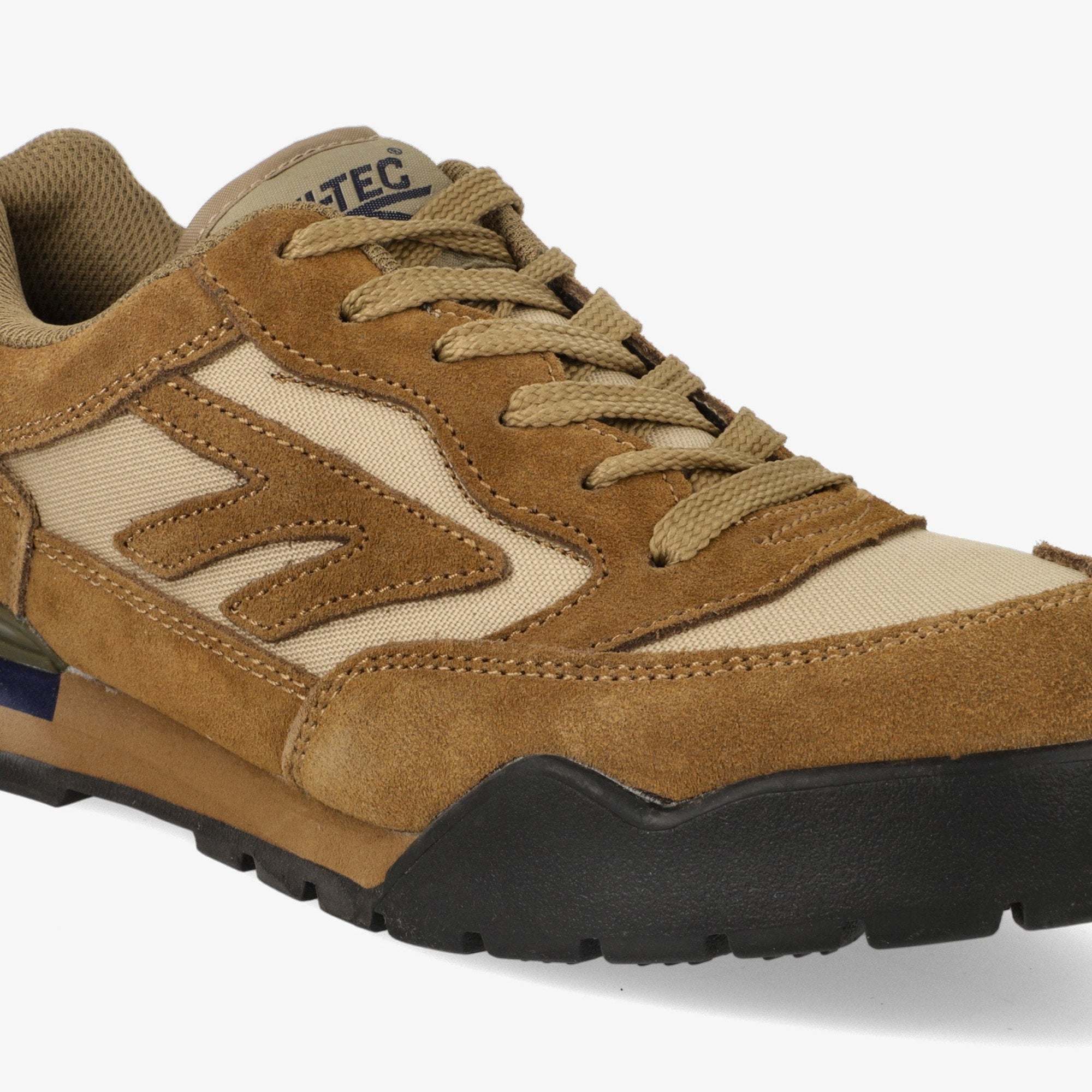 Hi-Tec Granite Men's Durable Outdoor Sneaker - Suede Mesh, Traction, Comfort