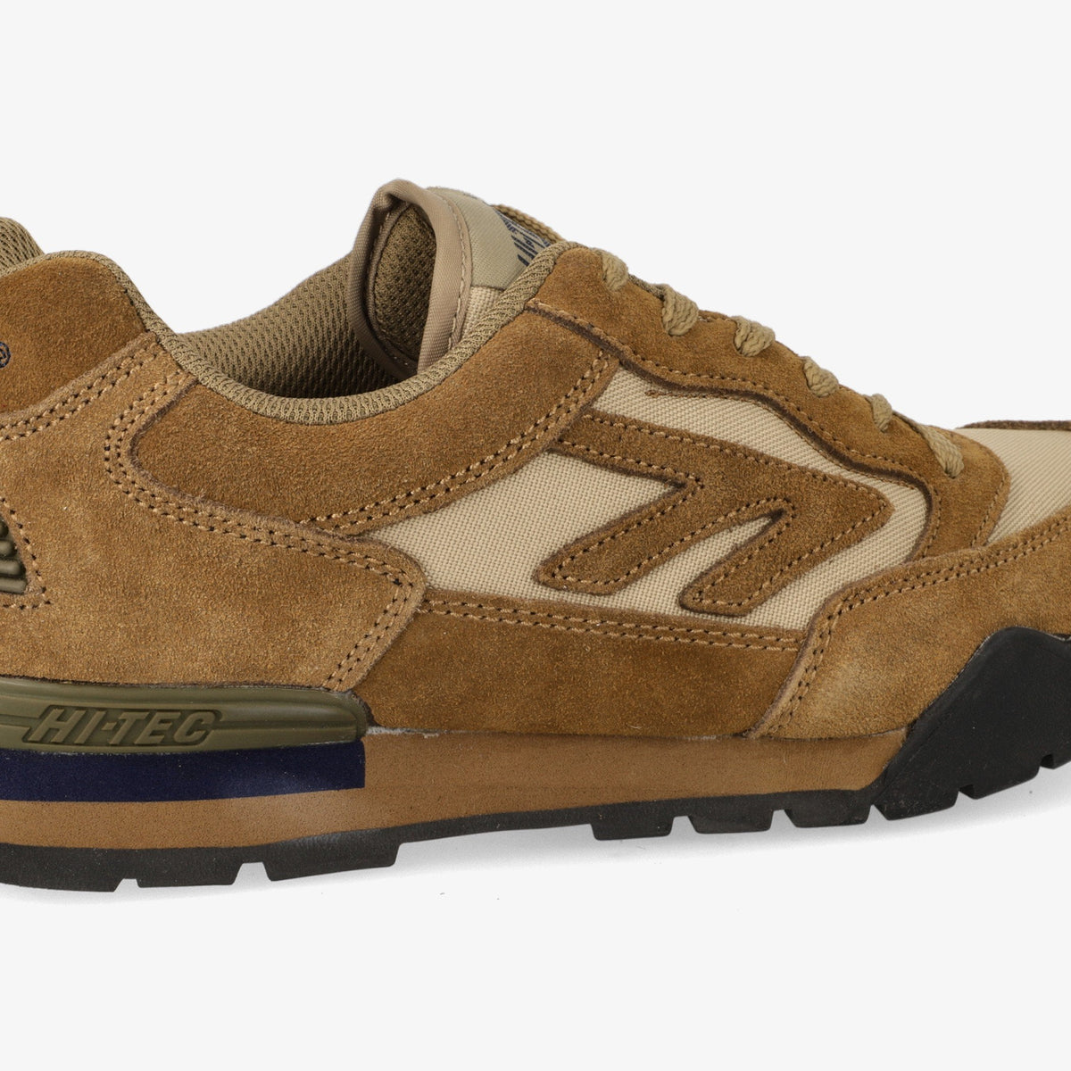 Hi-Tec Granite Men&#39;s Durable Outdoor Sneaker - Suede Mesh, Traction, Comfort