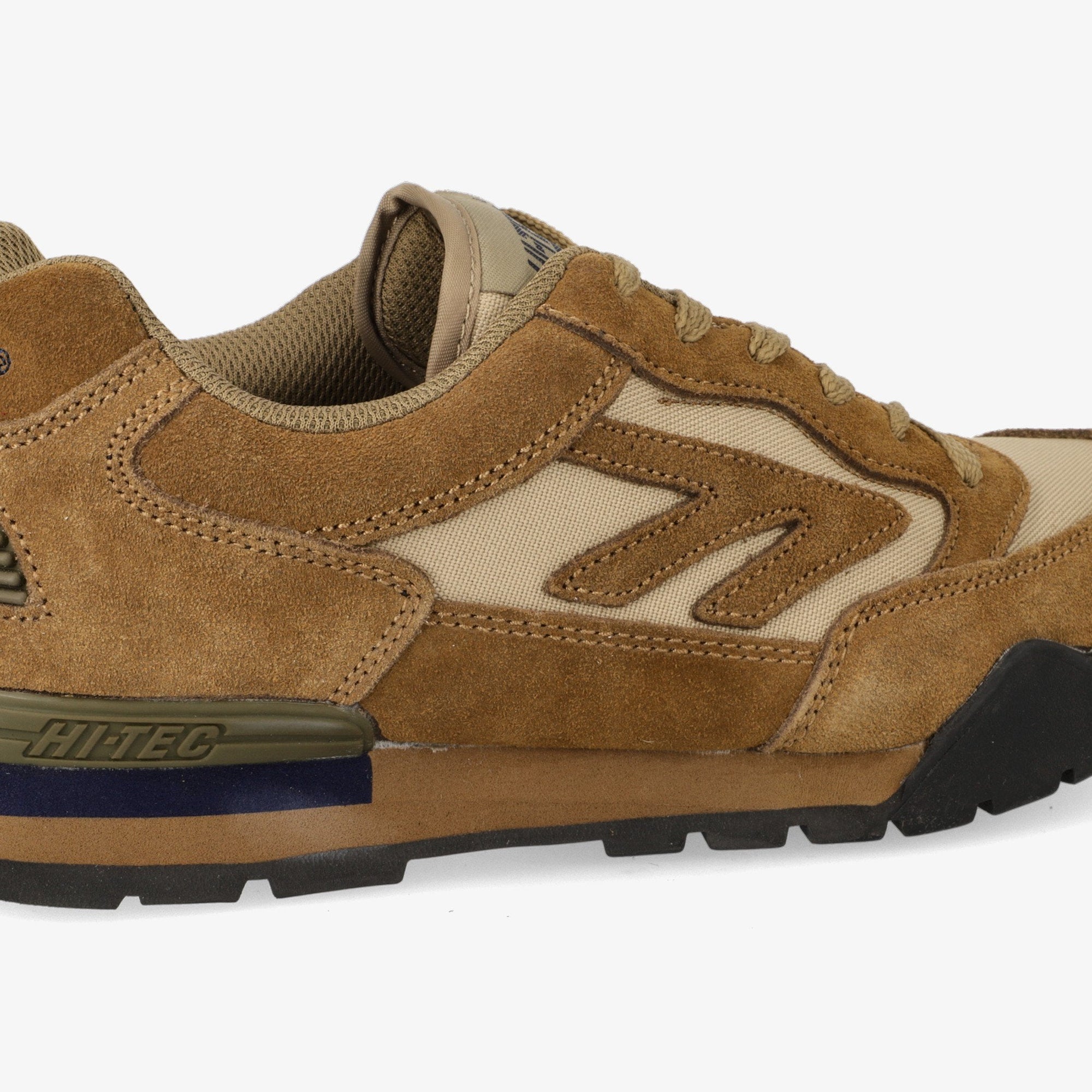 Hi-Tec Granite Men's Durable Outdoor Sneaker - Suede Mesh, Traction, Comfort