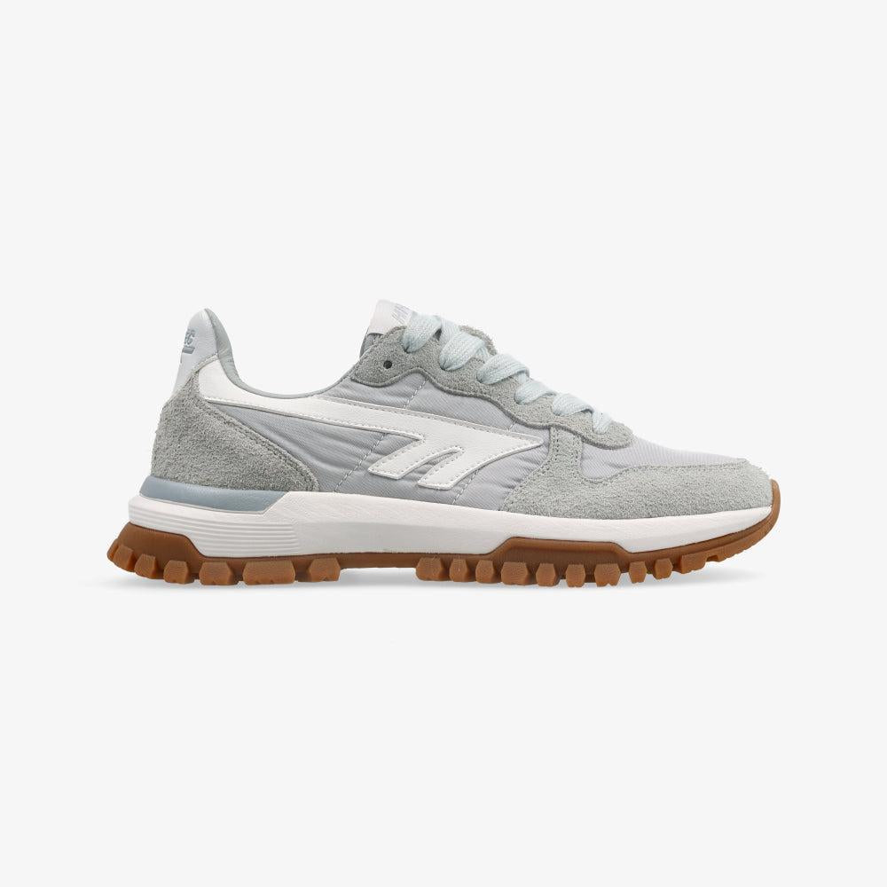 Hi-Tec Harlem Women&#39;s Lifestyle Sneaker: Suede &amp; Nylon, Cushioned Comfort