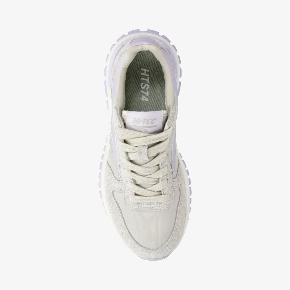 Hi-Tec Harlem Women's Lifestyle Sneaker: Suede & Nylon, Cushioned Comfort