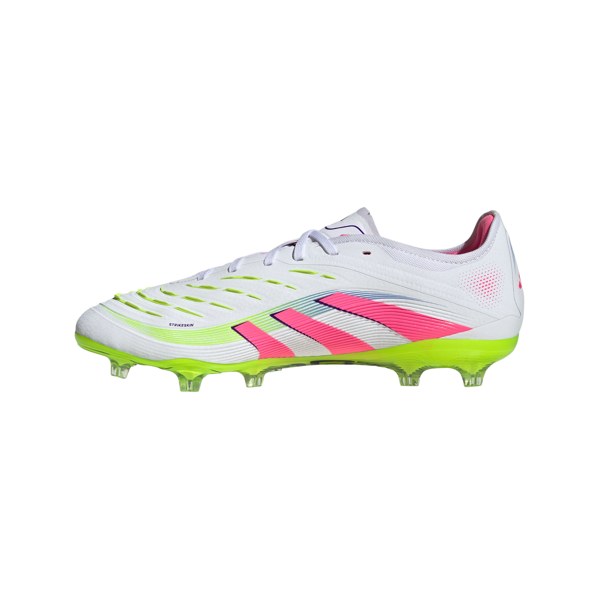 Adidas Predator Pro Firm Ground Cleats White/Pink