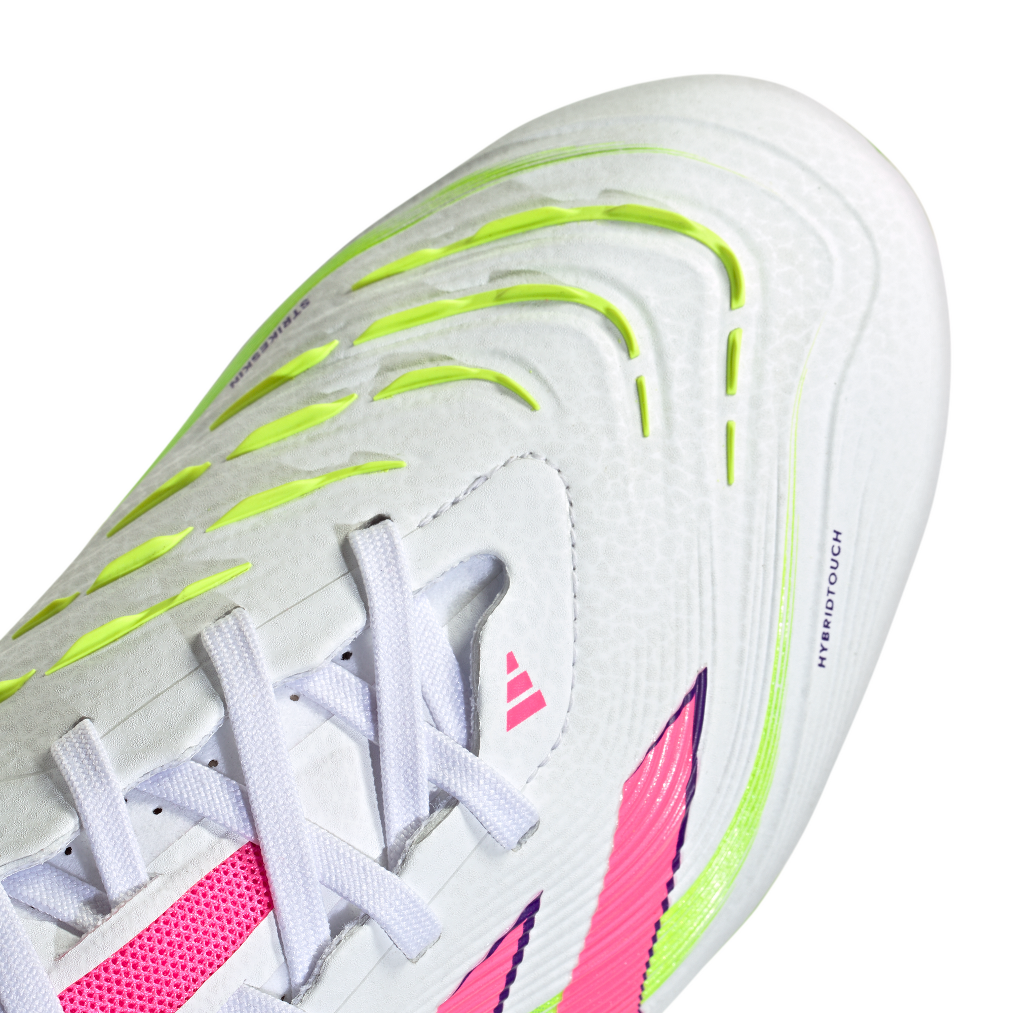 Adidas Predator Pro Firm Ground Cleats White/Pink