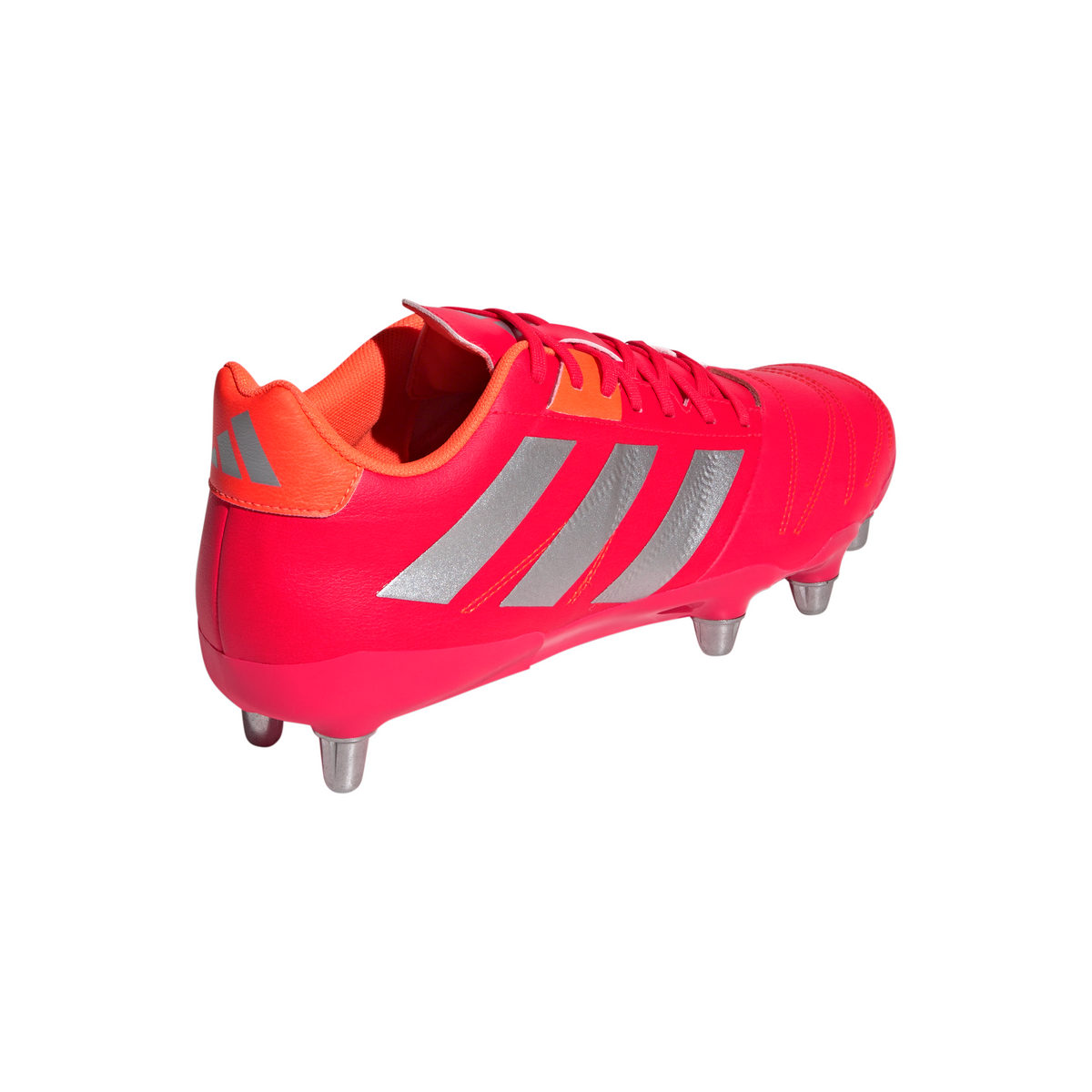 Adidas Kakari Elite Soft Ground Rugby Boots Lucid Red / Cloud White