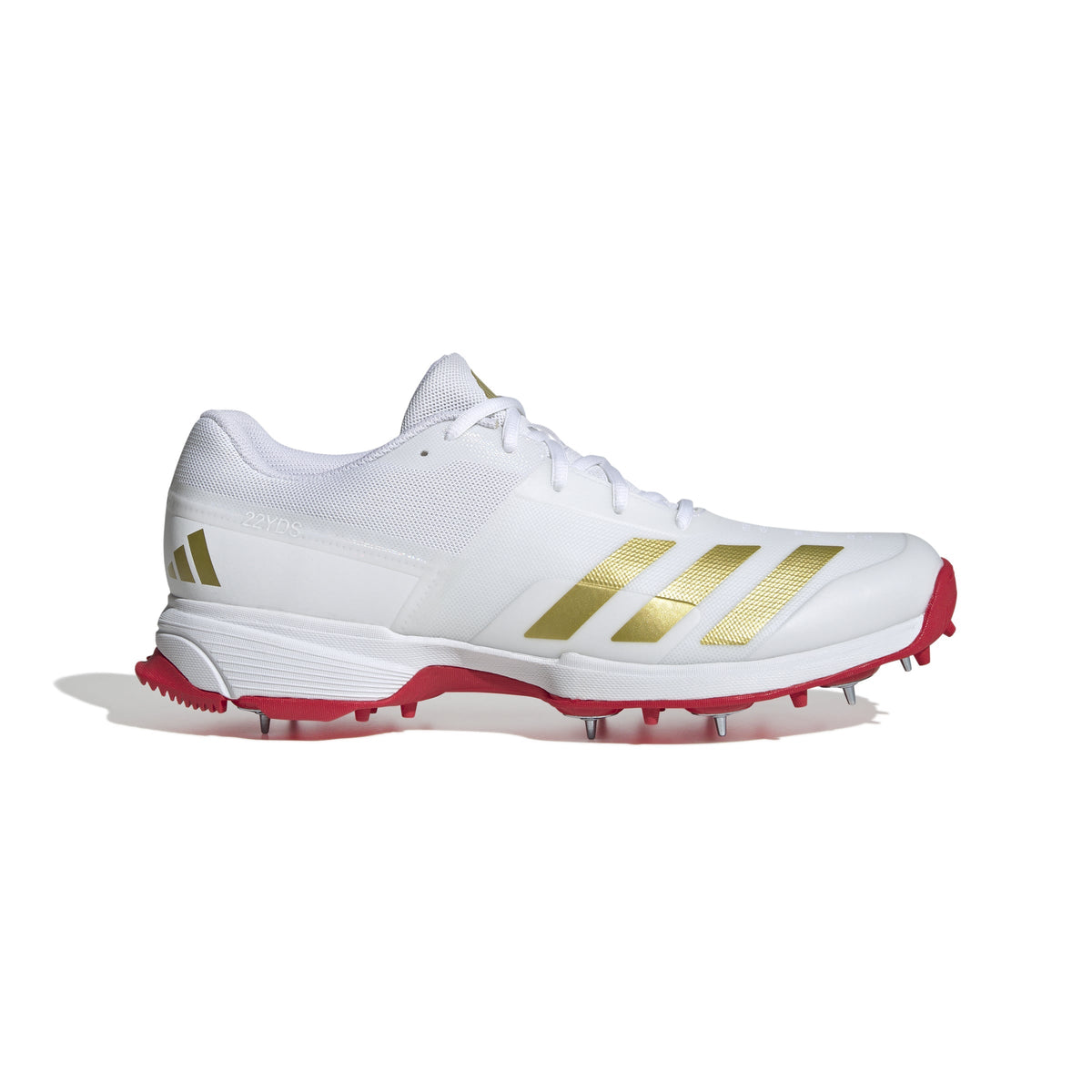 Adidas 22YDS Cricket Spikes Cloud White